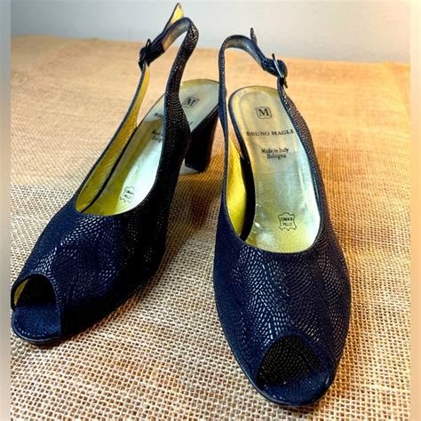 Bruno Magli Shoes Vintage Bruno Magli Women Slingback Pumps Poshmark