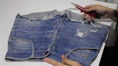 Diy Como Desfiar Seu Jeans Passo A Passo How To Make A Destroyed