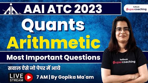 Aai Atc Quantitative Aptitude Classes Arithmetic Most Important