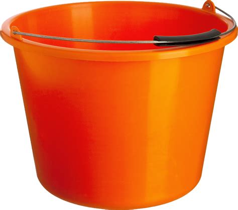 Orange Plastic Bucket Png Image Purepng Free Transparent Cc0 Png