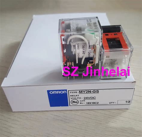 Omron My2n Gs Dc24v Authentic Original Intermediate Relay 24vdc 2no 2nc