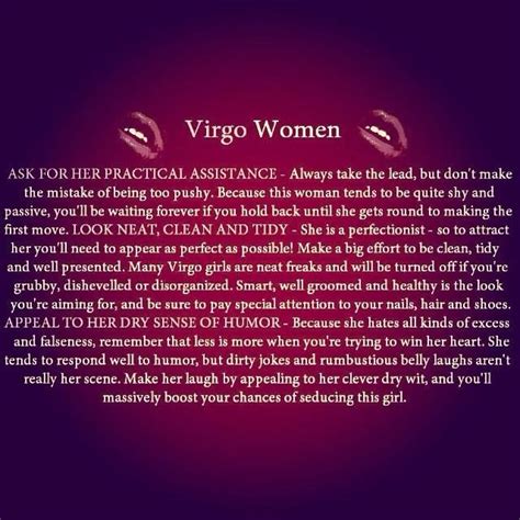 Virgo Personality Traits Female