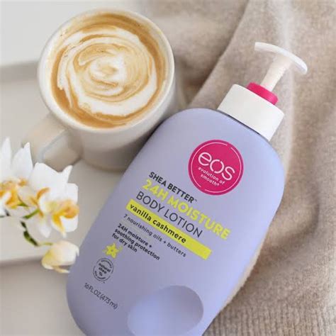 ONHAND EOS 24H MOISTURE VANILLA CASHMERE FRESH COZY BODY LOTION SHEA