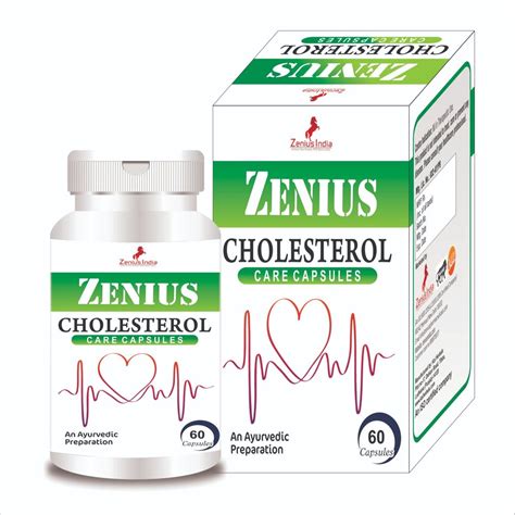 Zenius Cholestrol Care Capsule For Cholesterol Control Medicine 60