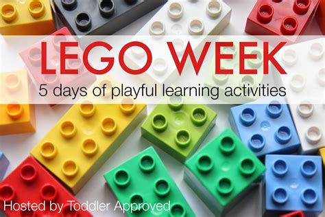 Toddler Approved!: LEGO WEEK {Playful Learning Activities for Kids}