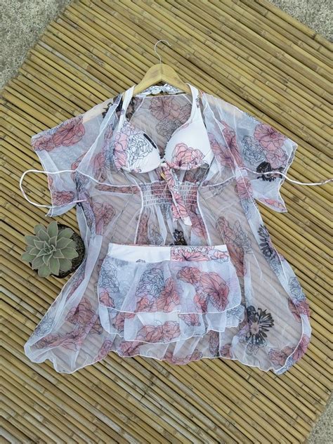 VICKY 4 In 1 Bikini Swimsuit Women S Fashion Swimwear Bikinis Swimsuits On Carousell