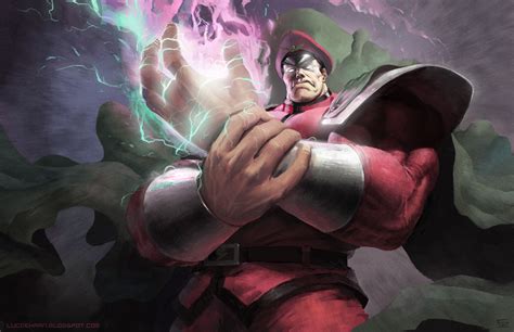 Comics Forever Street Fighter M Bison Artwork By Luc De Haan