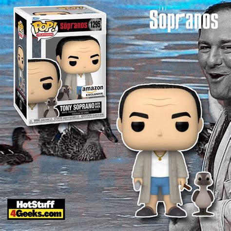 2022 New The Sopranos Tony Soprano With Duck Funko Pop