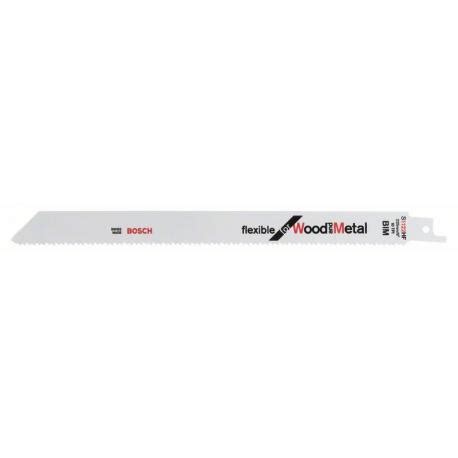 Lames de scie sabre flexible pour bois avec métal s 1122 hf de longueur