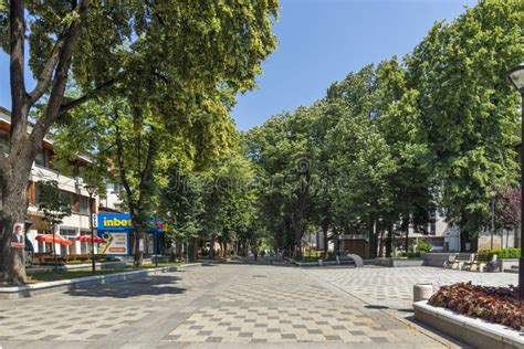 Center of Famous Spa Resort of Velingrad, Bulgaria Editorial Photo ...