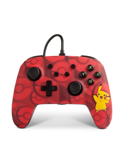 Switch Power A Manette Filaire Pokémon Pikachu