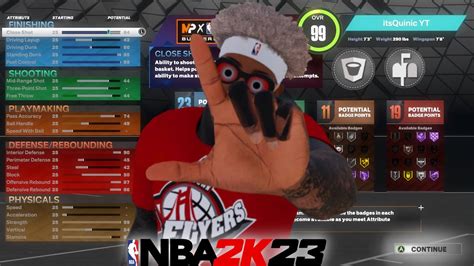 BEST POST SCORER BUILD NEW NBA 2K23 YouTube