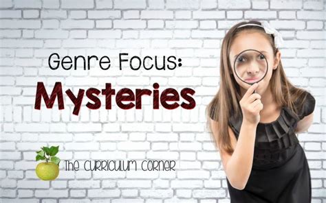 Genre Focus for Reading: Mystery | Reading mysteries, Mystery unit, Mystery