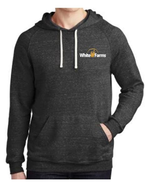 White Farms Unisex Lightweight Hoodie