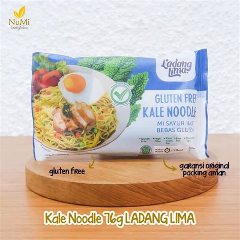 VEGGIE NOODLE KALE Gluten Free Instant Noodle LADANG LIMA NUMI Center