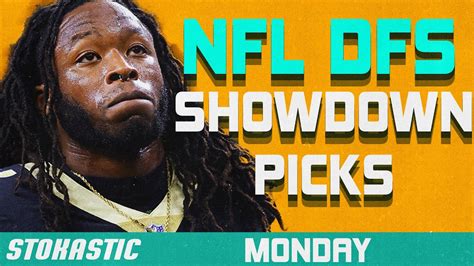 NFL DFS Showdown Strategy MNF Week 13 Saints Vs Buccaneers Monday