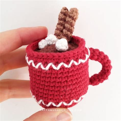 23 Free Crochet Coffee Patterns RaffamusaDesigns