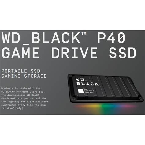 Western Digital Wd Black P Game Drive Ssd Tb Tb Lazada