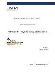 A Camh Docx Ingenier A Industrial Relaciones Industriales Actividad