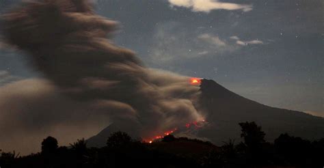 The Continued Eruptions of Mount Sinabung - The Atlantic