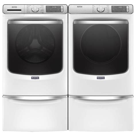 Maytag 5 Cu Ft Front Load Washer And 73 Cu Ft Gas Dryer Laundry