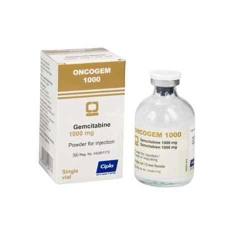 Gemcite Gemcitabine Mg Injection At Rs Vial Pharmaceutical