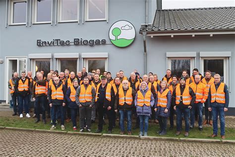 Operator Round Of Envitec Biogas Ag For Biogas Plant Operators In