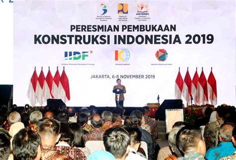 Menteri Suharso Infrastructure Week 2019 Buka Peluang Kerja Sama