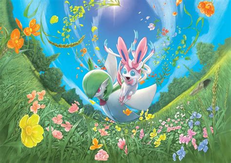 Download Gardevoir Pokémon Sylveon Pokémon Anime Pokemon Hd Wallpaper