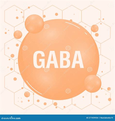 Gaba Molecule Molecular Structure Gamma Aminobutyric Acid Ball And