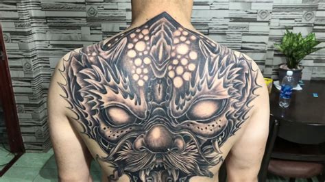 Xăm đầu rồng kín lưng đẹp tại quận 9 Tattoo Trần Kỹ Tóm tắt những