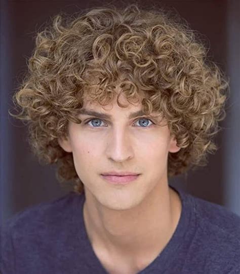 Mens Brown Curly Wig Discount