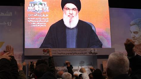 Hezbollah Leader Threatens Israel Says Not Afraid Of War Following