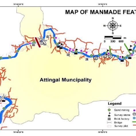 Physical map of Attingal Municipality | Download Scientific Diagram