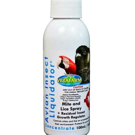 Vetafarm Ail Avian Insect Liquidator Concentrate 100ml For Birds