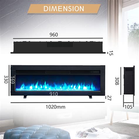 Flameko Dilton Cm Electric Fireplace