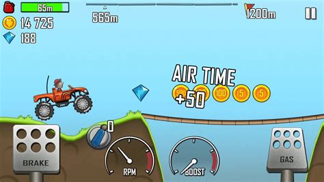 Hill Climb Racing Monster Truck Gameplay Youtube