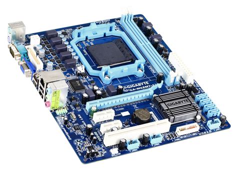 Kit Placa Mãe GigaByte GA M68MT S2P Processador AMD Phenom II Quad