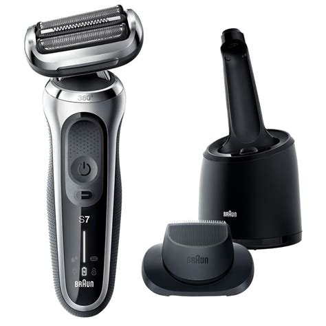 Электробритва Braun Series 7 71-S7200cc, сухое/влажное бритьё, центр ...