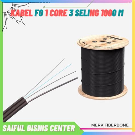 Jual Kabel Fo Dropcore Ftth Dropwire Fiber Optic Seling Fig