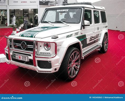 Dubai Police Show Casing The New Mercedes Benz G Class AMG Police Car