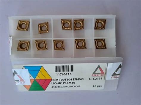 CVD 80 degree Ceratizit Carbide Insert, For Industrial at Rs 105 in Rajkot