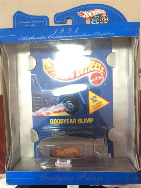 1992 Hot Wheels 30 Years Goodyear Blimp Authentic Commemorative Replica