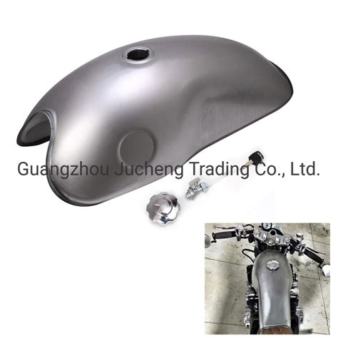 Cafe Racer Motorcycle Universal 10L 2 6 Gallon Gas Fuel Tank Iron