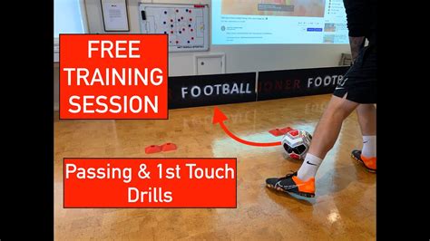 Loads Of Passing And 1st Touch Soccer Drills Free Training Session Joner Football Youtube