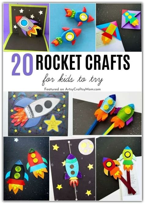 20 Remarkable Rocket Crafts for Kids