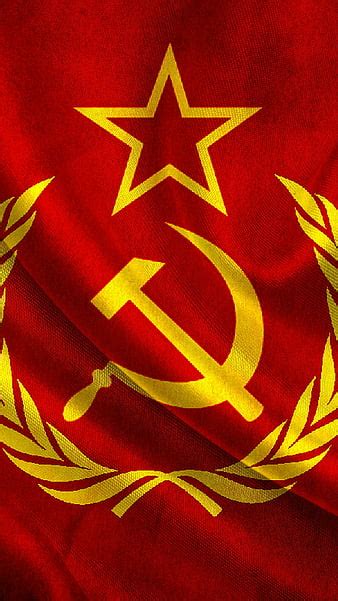 Soviet Russian Flag Wallpaper