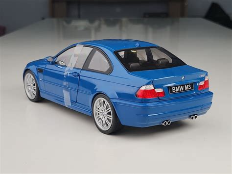 Xe mô hình BMW E46 M3 Laguna Seca Blau 2000 1 18 Solido Blue