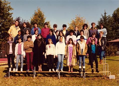 Photo De Classe 1ere Asai De 1983 Lycée Pierre Daragon Copains Davant