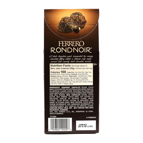 Ferrero Rondnoir Dark Chocolates Pack Of Australia Ubuy